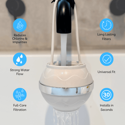 Healthi Home™ Bath Filter – Gentle Clean Water for Sensitive Skin