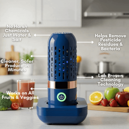 HealthiHome™️ - Produce Purifier: Cleaner Fruit & Veg in Minutes