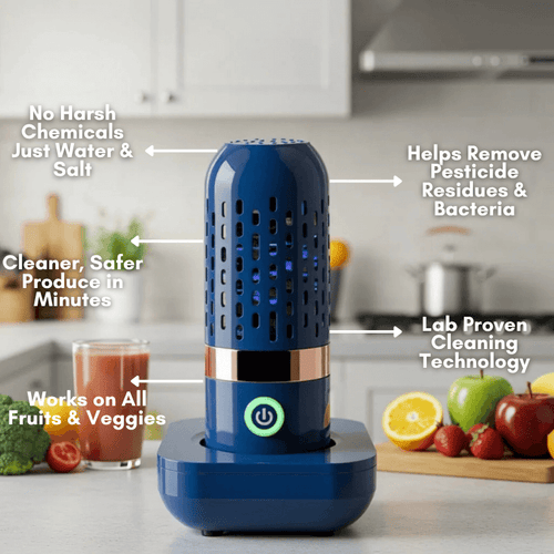 HealthiHome™️ - Produce Purifier: Cleaner Fruit & Veg in Minutes