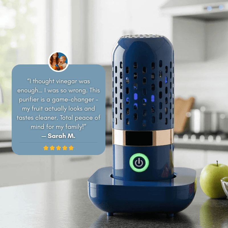 HealthiHome™️ - Produce Purifier: Cleaner Fruit & Veg in Minutes