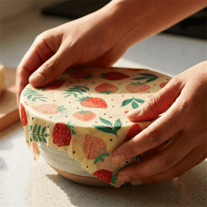HealthiHome™ Organic Beeswax Wraps (Pack of 3)